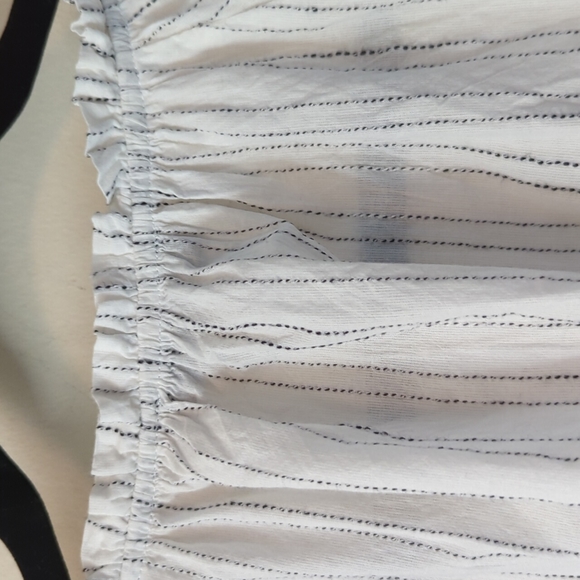 J. Crew Button-Up Tie-Waist Top in Stripe - Picture 7 of 16